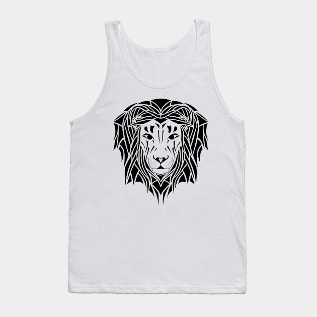 Lion Tank Top by euglenii